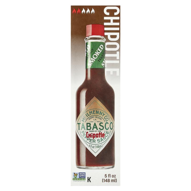 Tabasco Chipotle, Smoked, 5 fl oz (148 ml)