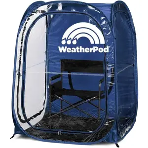 The Original 1-2 Person Pop-Up Pod - Stay Warm, Dry, and Out of The Sun - Weather Pod for Sports, Rain, or Wind ez  camping  cube