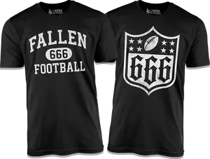 "Fallen Football" & "666 Shield" Bundle