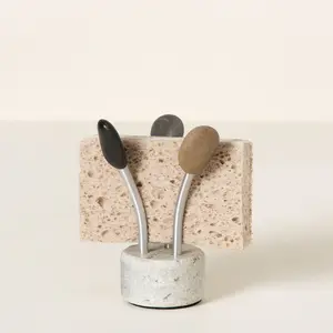 Uncommon Goods Sea Stone Splash Sponge Holder