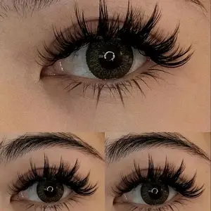 5 Pairs Dramatic 3D Cosplay False Eyelashes