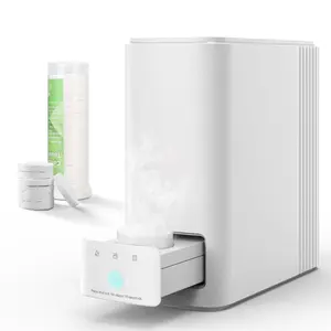 CRILEAL Hot Towel Dispenser & Face Hot Towel Warmers for Bathroom, 55°C (131°F) Smart Machine Instant 5s Heating Pop-Out Drawer with 20 Disposable Face Drying Towels for Skin Care