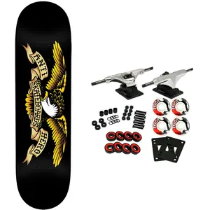 Anti Hero Skateboard Complete Basalt DBX Eagle 8.5" x 31.8"