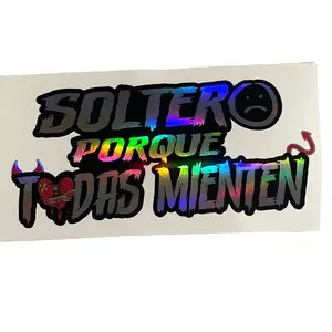 Single decal or hat pin