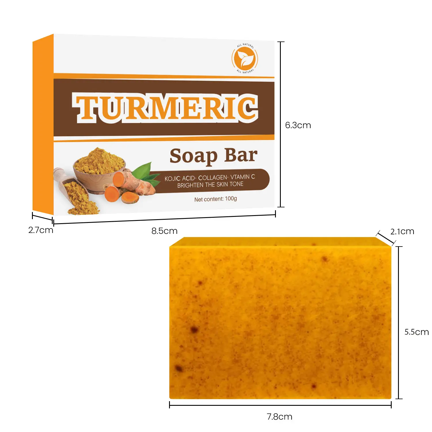 Turmeric Lemon Granule Soap3