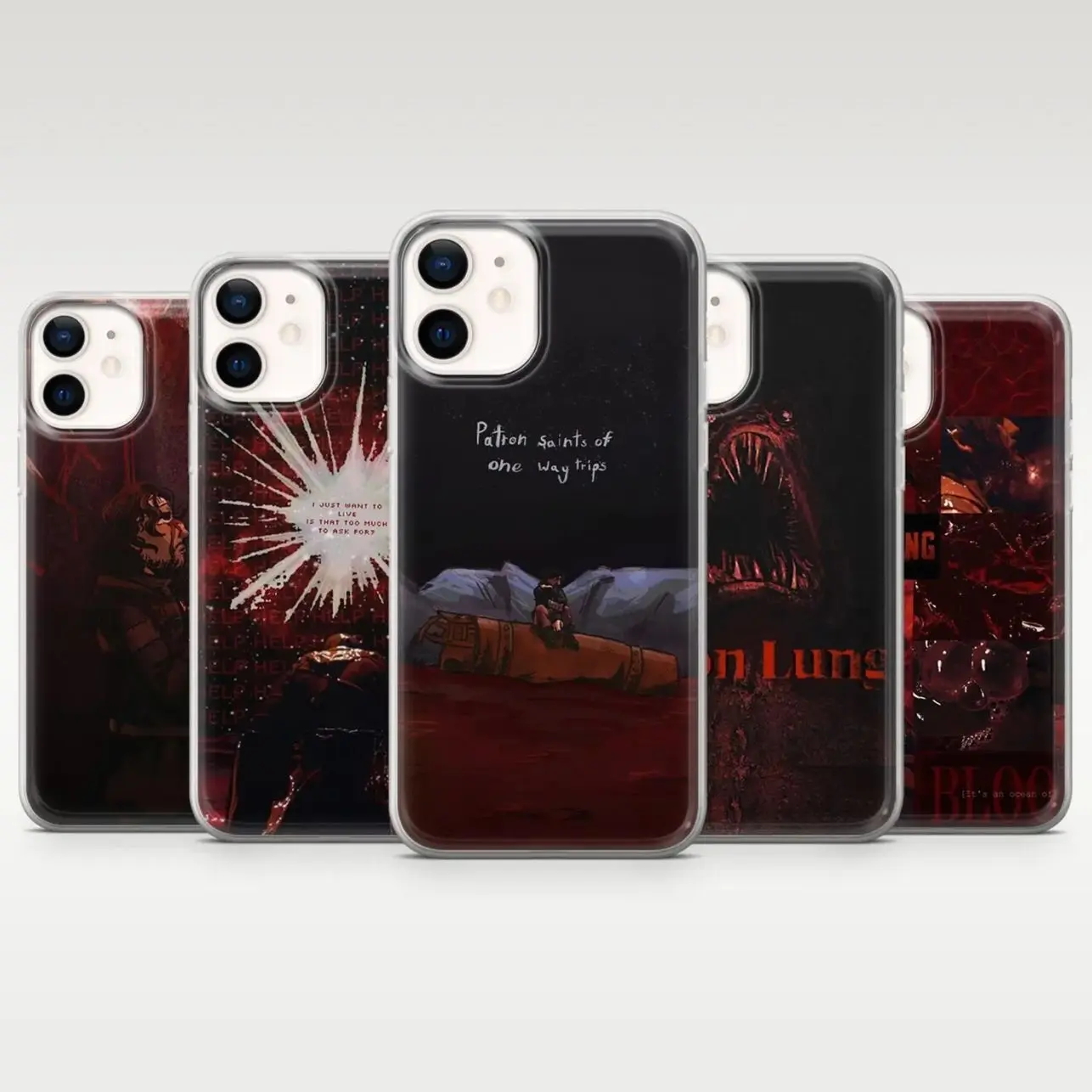 Iron Lung Phone Case Gothic Markiplier Cover for iPhone 17, 16, 15, 14, 13, 12, Samsung S26, S25, S24, S23