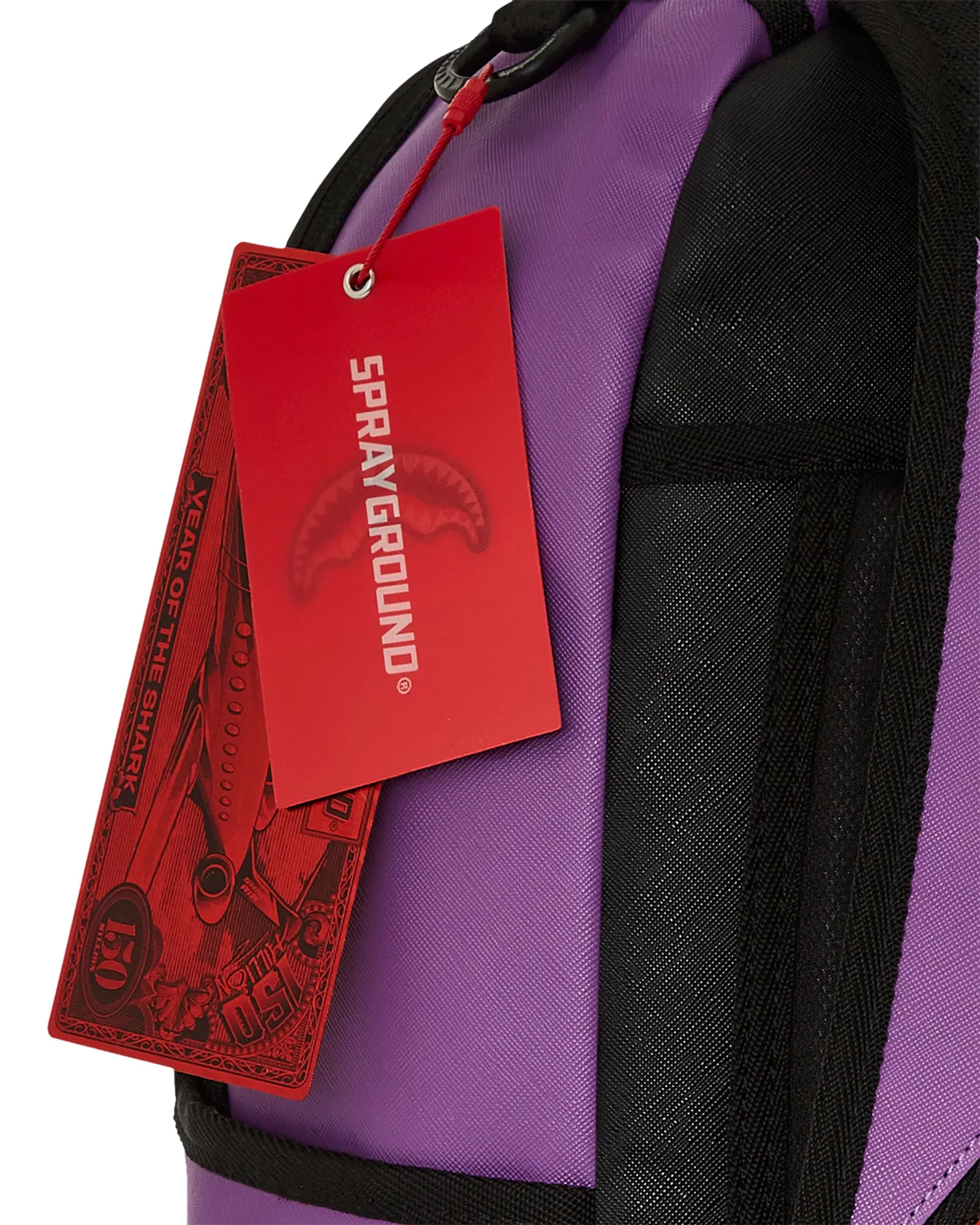 Sprayground Backpack (Purple Shark Central) - TikTok Shop