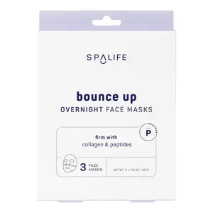 Bounce Up – Firming Overnight Face Masks 3Pk
