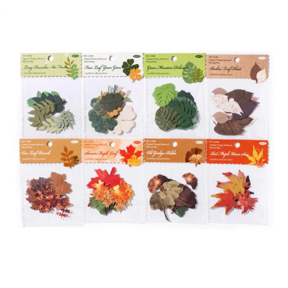 240 Hollow Maple Leaf Material Pack, White Cowhide Material, Modern Style, DIY Material Decoration Material Pack,back to school,back to school haul