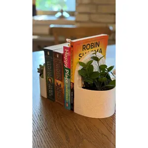 Book End with Water Reservoir