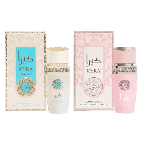 Kyra Blanche and Kyra Spray Perfume Eau de Parfum for Men and Women 100ml