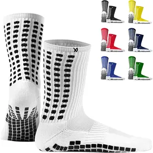 Dual Grip Socks Soccer Grip Socks for Men and Women. GripArray Performance & Comfort