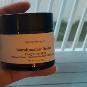 The Brown Rose Marshmallow Dream Fragrance Melt Whipped Cream Marshmallow Fluff White Butter 2 oz 60 g