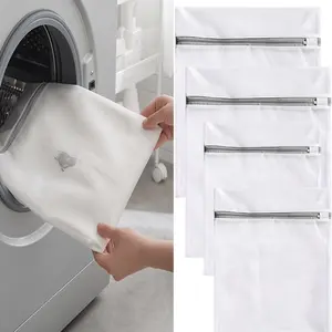 4Pcs Laundry Bags Mesh Wash Bags(20X24 inch/16X20inch)Delicate Laundry Bag for College,Dorm,Storage - Home Improvement.
