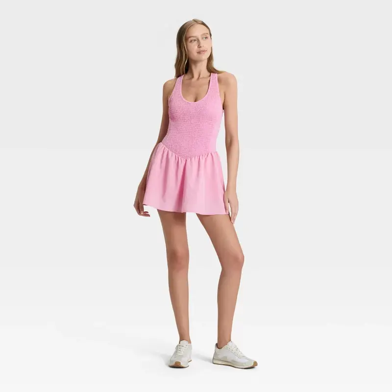Women's Smocked Active Dress - JoyLab