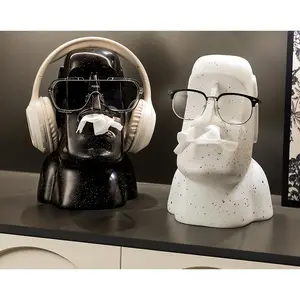 Portrait tissue box, tissue holder, napkin storage, tissue box decoration