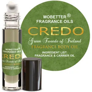 MOBETTER FRAGRANCE OILS Credo Green Tweeds of Ireland Fragrance Body Oil