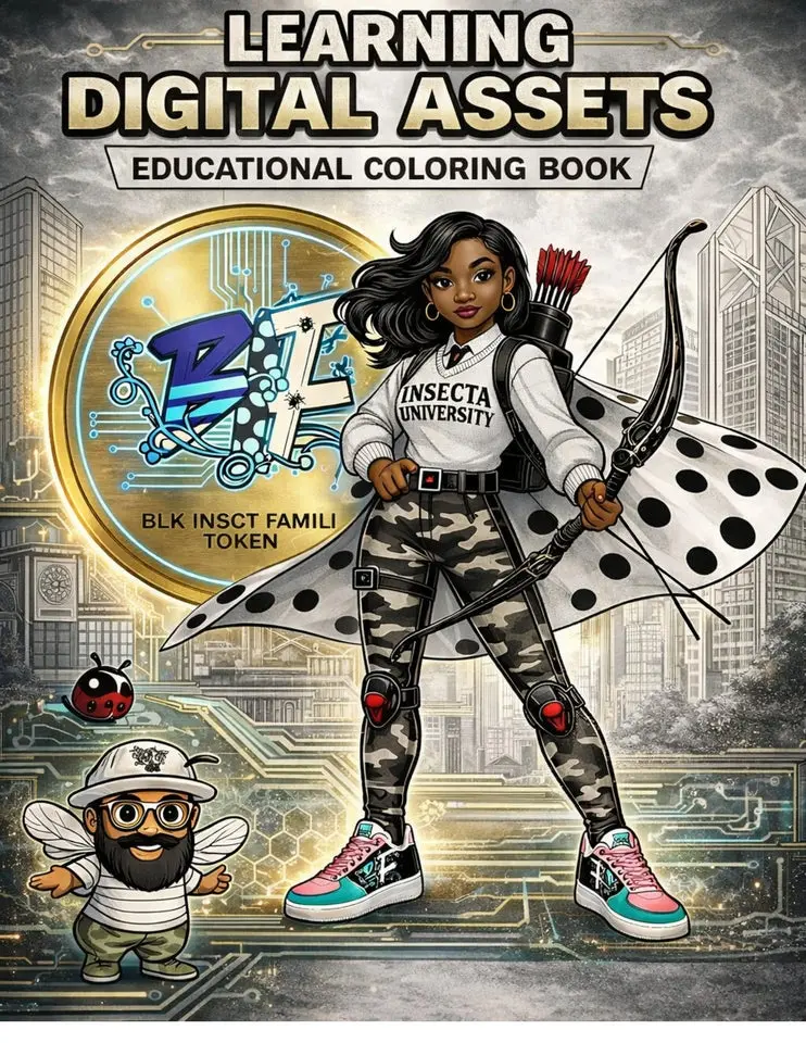 Learning Digital Assets While Coloring