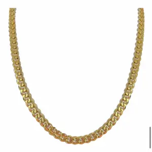 7MM Stainless Steel Cuban Necklace (20”)