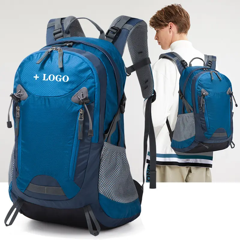 Durable Outdoor Hiking Backpack - High-Capacity Multi-Compartment Sports Backpack for Camping, Trekking Mountaineering