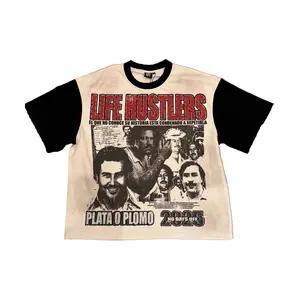 Life Hustlers Brand Plata O Plomo Pablo Escobar T-Shirt