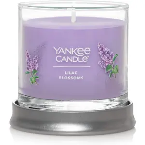 Yankee Candle Lilac Blossoms Scented, Signature 4.3Oz Small Tumbler Single Wick Candle, over 20 Hours of Burn Time Yankee Candle Company