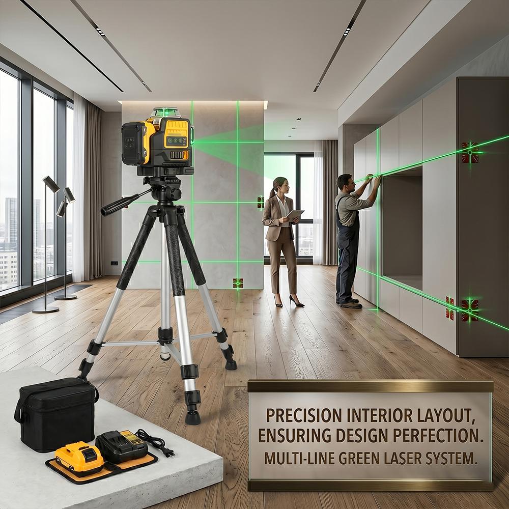 【Best Gift】 3 Sides 360 Degree Vertical 12V Lithium Battery 12 Lines Level 360 Horizontal Green Meter Outdoor IP65 Rated Durable Over-Molded Case with Battery & Charger 【Best Gift】 3 Sides 360 Degree Vertical 12V Lithium Battery 12 Lines Level 360 Horizontal Green Meter Outdoor IP65 Rated Durable Over-Molded Case with Battery & Charger