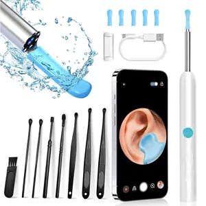 Intelligent Visual Ear Scoop, Ear Wax Removal Kit with Camera, Otoscope with Light, Ear Wax Removal Kit with Ear Pick, Personal Care Products, Ear Wax Removal Tool