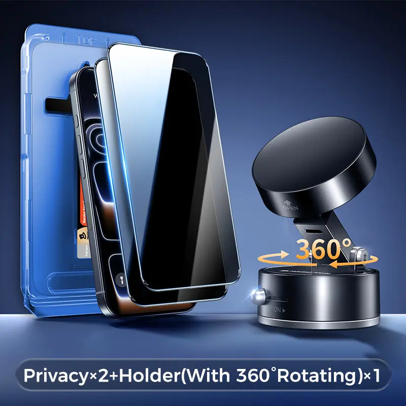 Privacy+Car Holder-Black