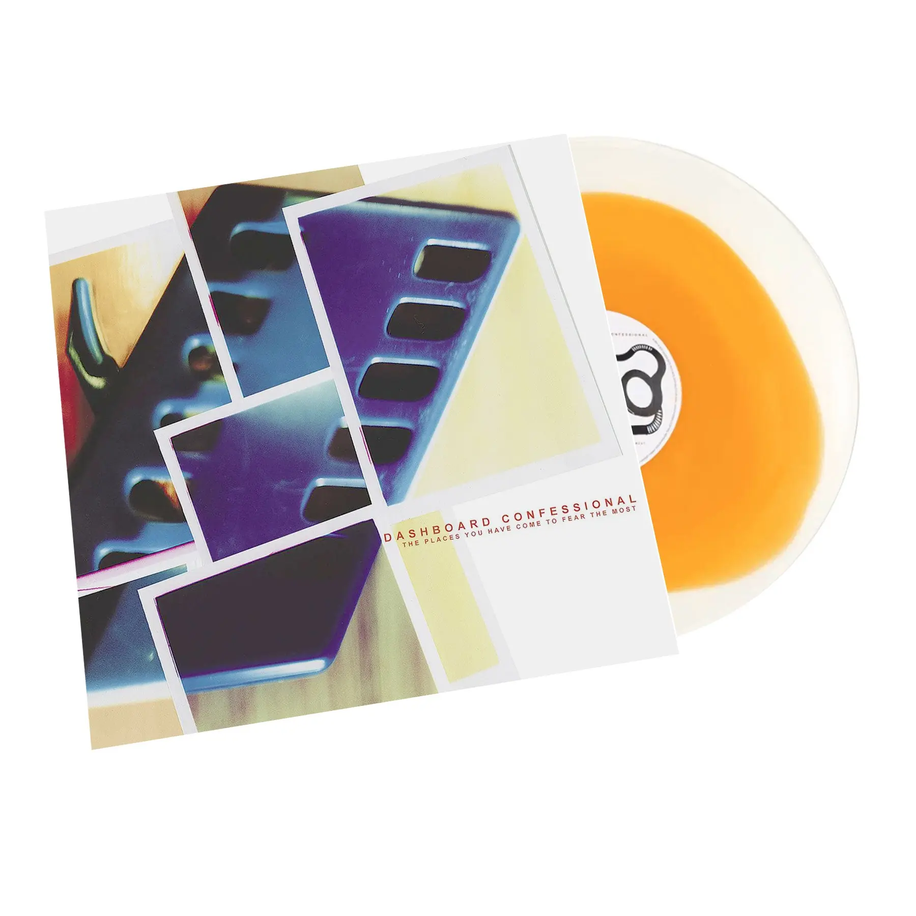 Dashboard Confessional: The Places You Have Come To Fear The Most - Indie Exclusive Limited Edition Cloudy Orange 1st Time Vinyl LP Collectible with Additional Instrumentation, Vinyl Records, 2001 Wisner Prod, Hidden Note 2020, Digital Download