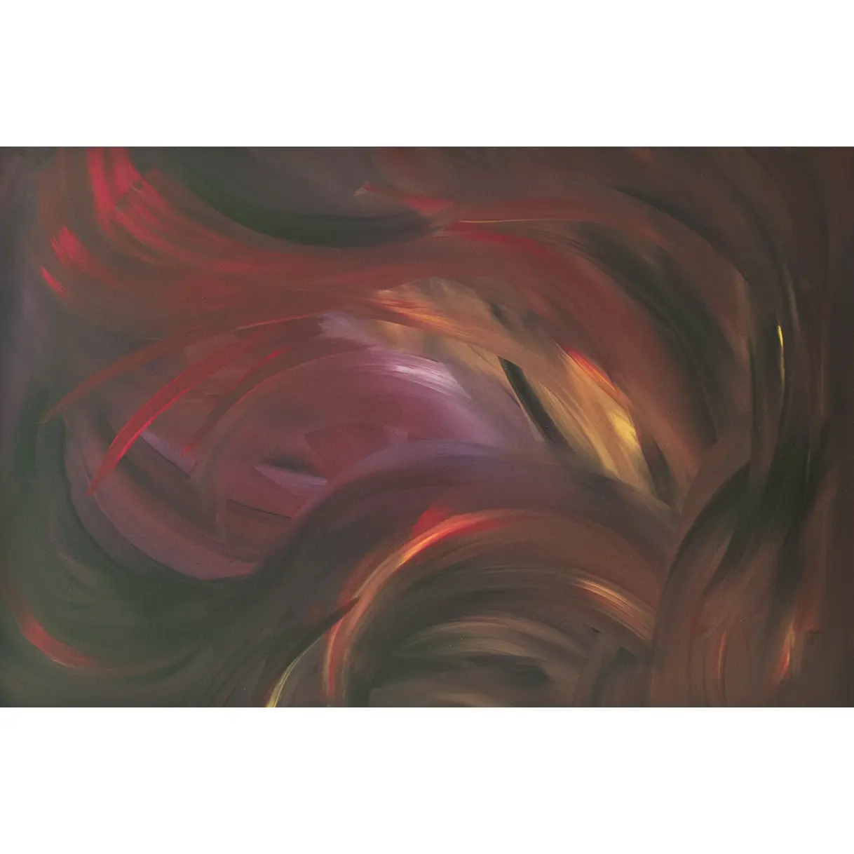 Fading Out — Original Expressionist Artwork by Bereniche Aguiar
