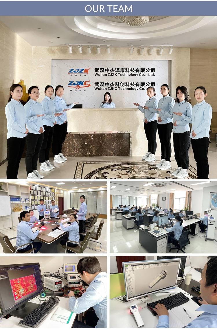 ZJZK 308nm Excimer Phototherapy Device with 49 Diodes, Blue Light Therapy for Vitiligo, Psoriasis, Eczema, Atopic Dermatitis, Fungal Skin Disease, Hypopigmentation, Safe Targeted Home Use, Fast Recovery, Prevent Recurrence, Portable Handheld