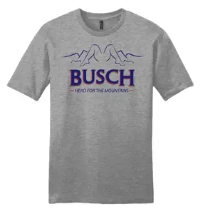 Busch Beer Men's Cotton T-Shirt - Casual Streetwear Top - Menswear Tshirt
