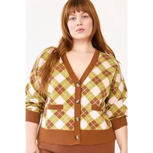 CORI CARDIGAN ARGYLE