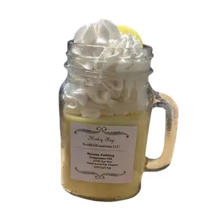 Monkey Hugs Banana Pudding Candle