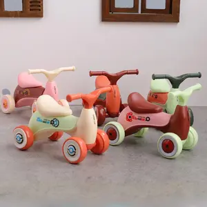 New Simulation Mini Cute Scooter Balance Bike Play House Scene Miniature Decoration Doll House Decoration