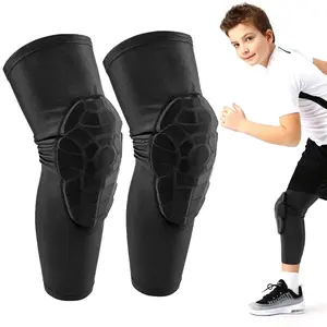Knee Pads for Kids/Youth Ages 5-15, Ideal for Basketball Baseball Football Wrestling Cycling Volleyball, Kids Sports Protective Gear Great Gift