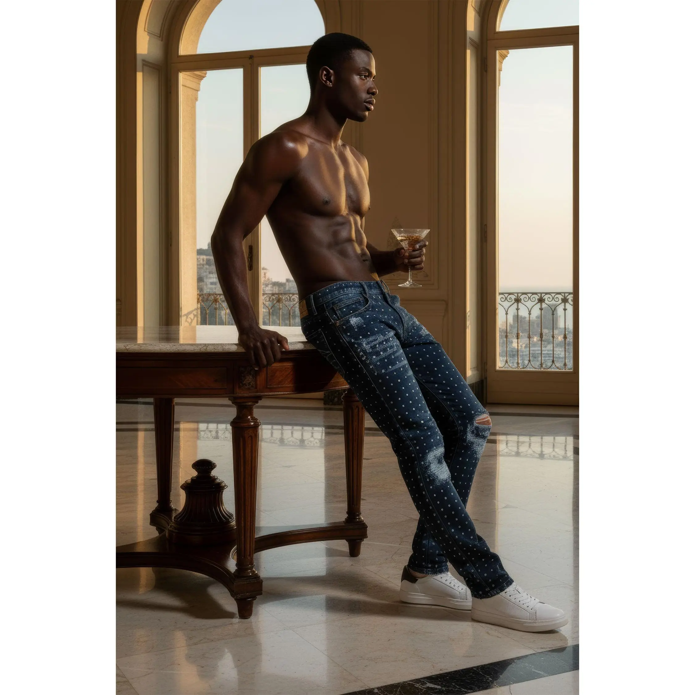 Edinburgh Rhinestone Jeans