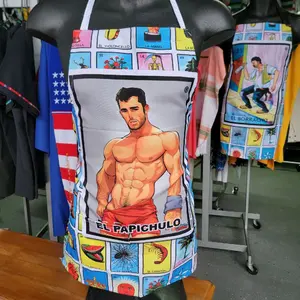 Loteria mexican apron