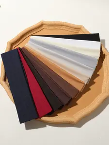 12pcs Elastic Sport Hairbands, Plain Color Yoga Headband, Casual Fitness Hair Accessories, All Seasons Wear, No Ca Prop 65