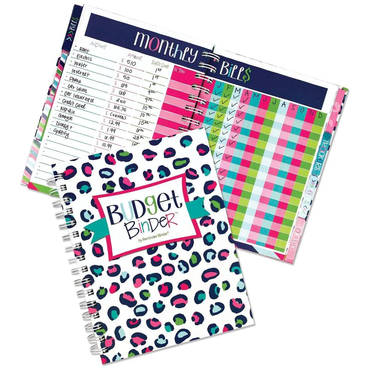 Budget Binder™ Bill Tracker Financial Planner | Leopard