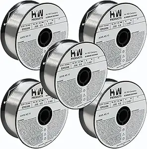 ER5356 .035" x 1-LB Aluminum MIG Welding Wire made in Canada (5-Pack)