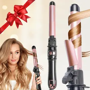 Automatic Rotating Hair Curler, 1 Count Professional Fast Heating Hair Curler, Hair Styling Tool for Women & Girls, Portable Hair Straightener, Hair Curling Iron