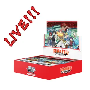 Weiss Schwarz: FAIRY TAIL 100 YEARS QUEST Booster Display (LIVE)