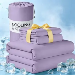 3/4-Piece Cooling Sleep Set - Ultra Soft, Breathable & Wrinkle-Free Comfort for Everyday Use