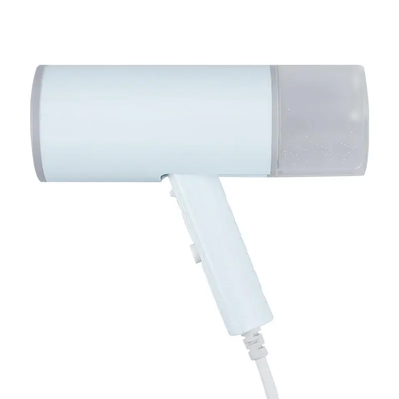 Portable Foldable Handheld Garment Steamer - Compact Travel Dorm Size Electric Steamer with Quick Heat-Up, 17cm by 11cm Foldable Design, Efficient Ironing for Wrinkle-Free Clothes, European-British Standards