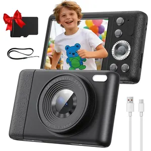 Digital Camera, Camera,Pint and Sht Digital Cameras  , ith 2.8" LCD Screen,16X Zm,Built-in   SD Card,  Bys  Girls(Black)