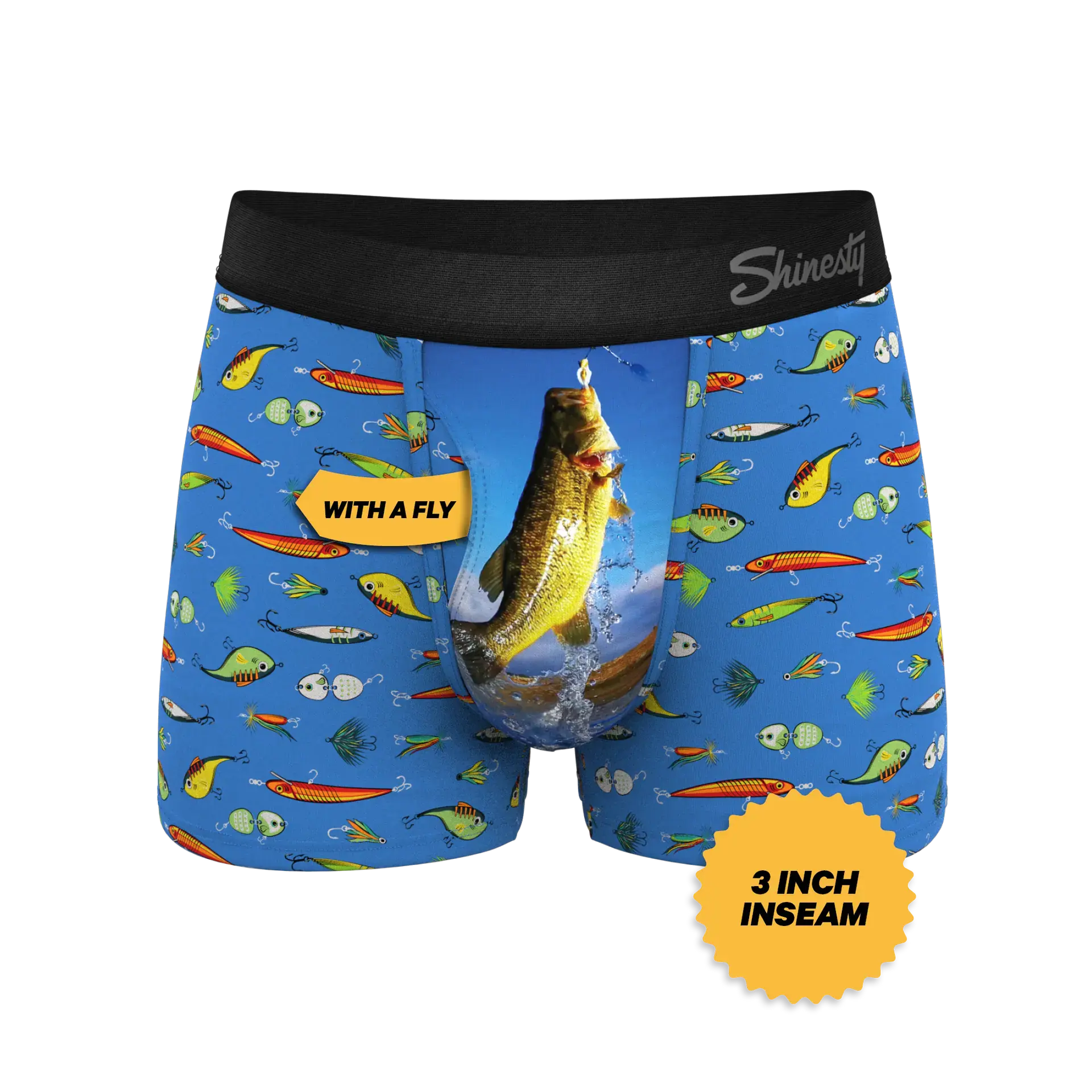 The Bait and Tackle | Bass Ball Hammock® Pouch Underwear with Fly