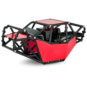 Nylon Plastic Chassis Body Roll Cage Sturdy Construction for 1/10 RC Crawler Car Axial SCX10 DIY Upgrade Parts