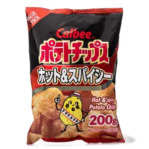 Calbee Potato Chips Hot&Spicy MEGA Size Calbee Potato Chips Hot&Spicy MEGA Size